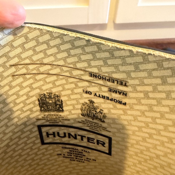 Hunter tall Rain Boots - Picture 3 of 8